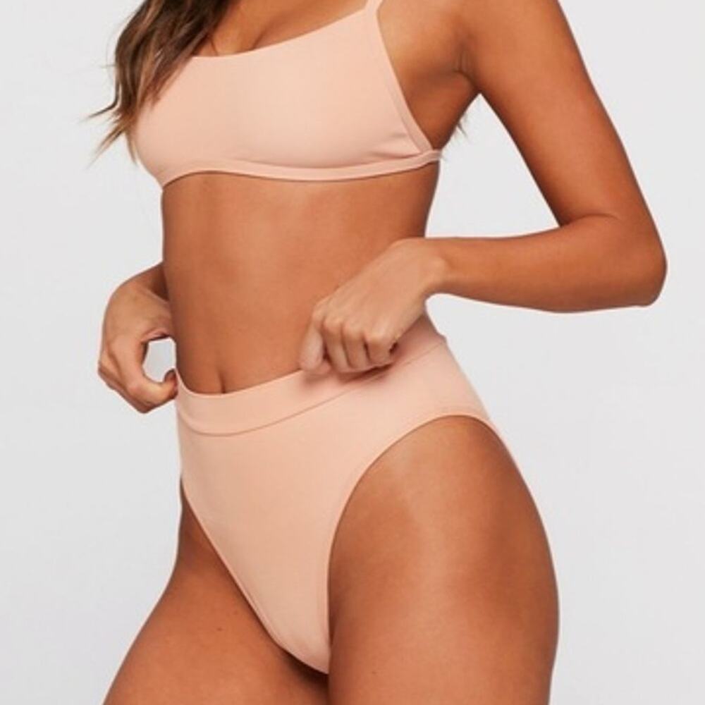 L*Space - NWT Frenchi Ribbed Bikini Bottom
